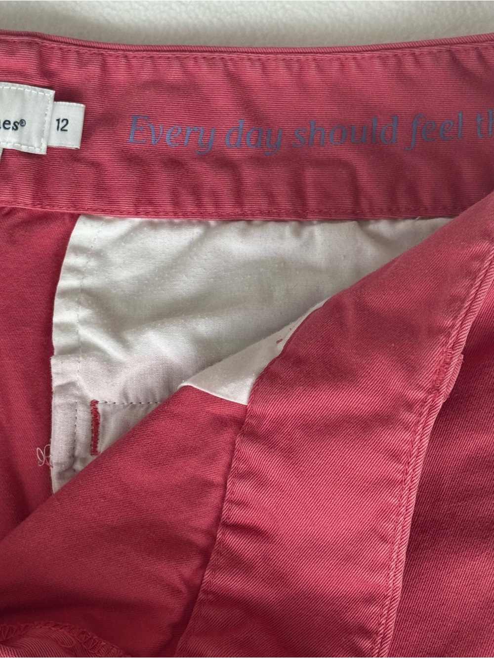 Vineyard Vines Everyday Red Chino Shorts - Picture 6 of 6